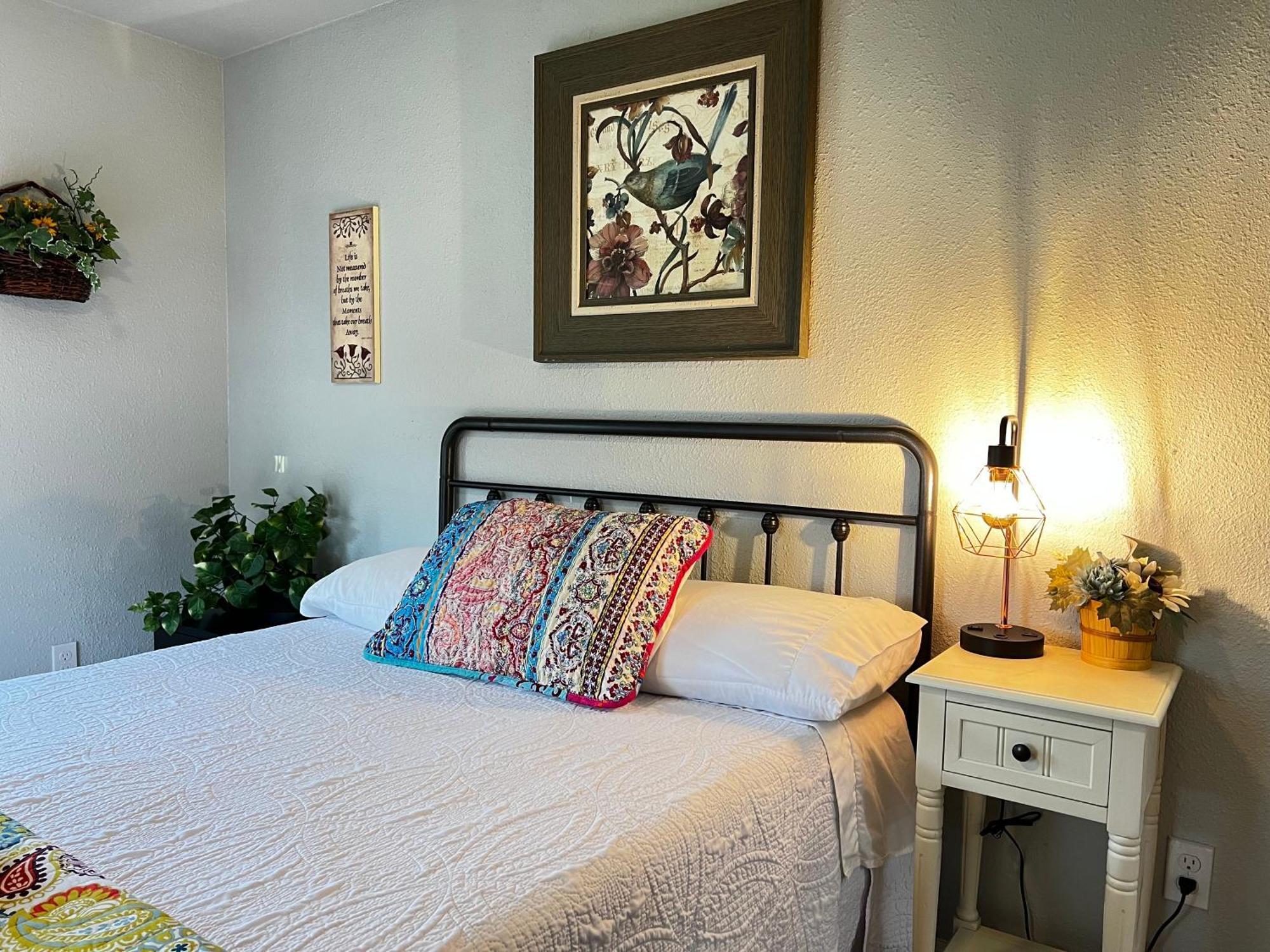 Boho Bliss- Cozy Private Room 2 Miles From Alamodome! Сан-Антонио Экстерьер фото